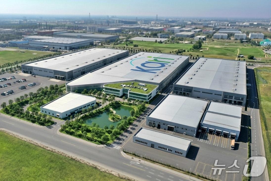 본문 이미지 - 2030년까지 새만금산단 6공구에 건립될 (주)카리의 제조시설 조감도.(전북도 제공. 재판매 및 DB금지)/뉴스1 