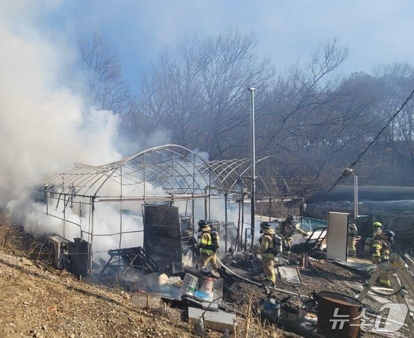 본문 이미지 - 화재 현장. (경기도소방재난본부 제공. 재판매 및 DB 금지) 2026.1.29/뉴스1