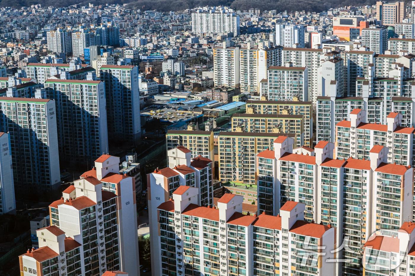본문 이미지 - 서울 노원구 일대 아파트 단지(자료사진) ⓒ 뉴스1 이호윤 기자