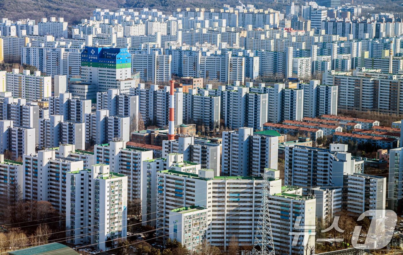 본문 이미지 - 서울 노원구 아파트단지 모습. 2026.1.29 ⓒ 뉴스1 이호윤 기자