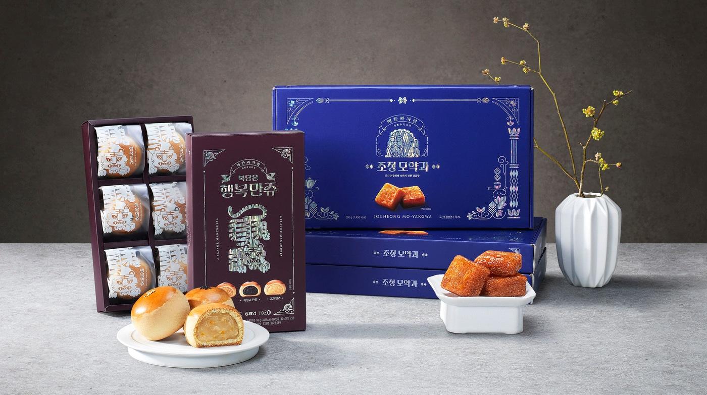 본문 이미지 - 삼립, 만쥬·약과 구성한 '설 선물세트'.(삼립 제공)