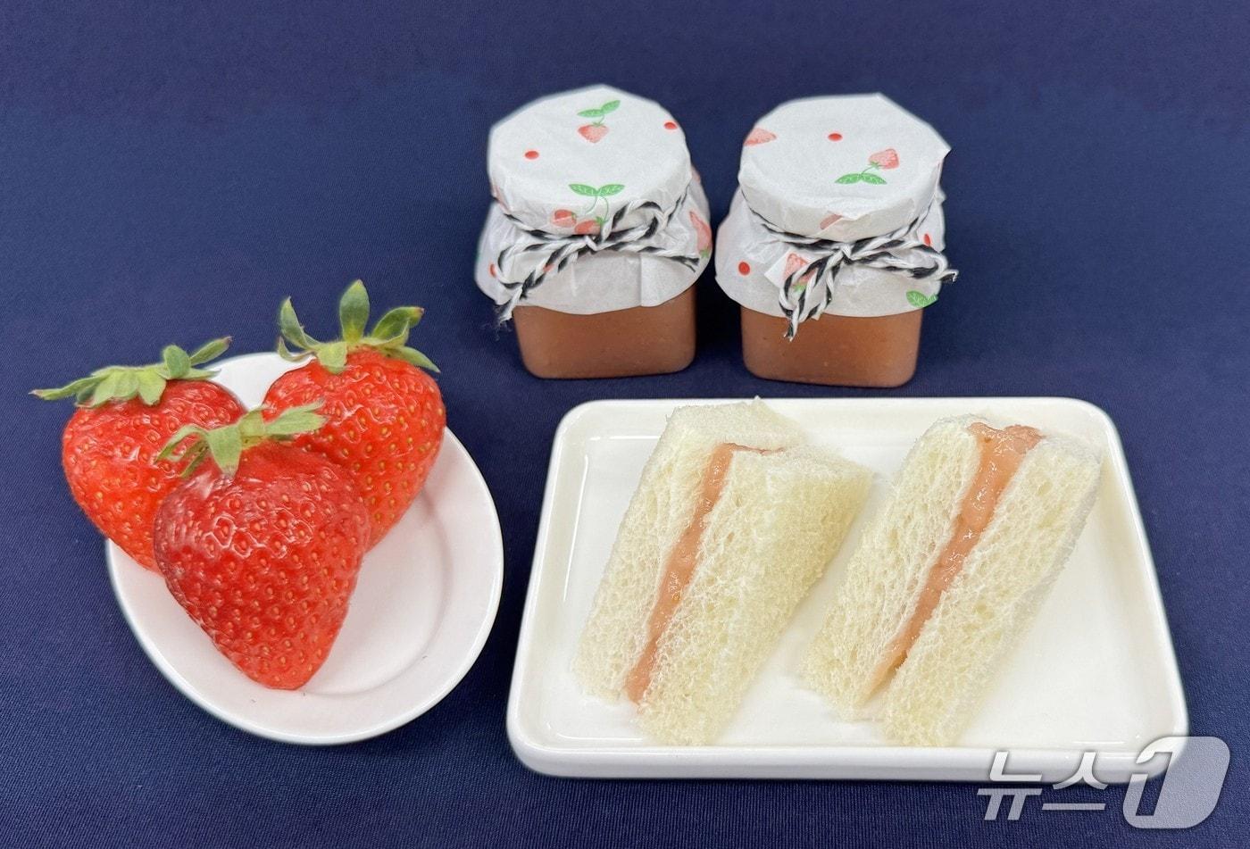 본문 이미지 - 충북농기원 개발 쌀 코지 과일잼(충북도 제공. 재판매 및 DB금지)