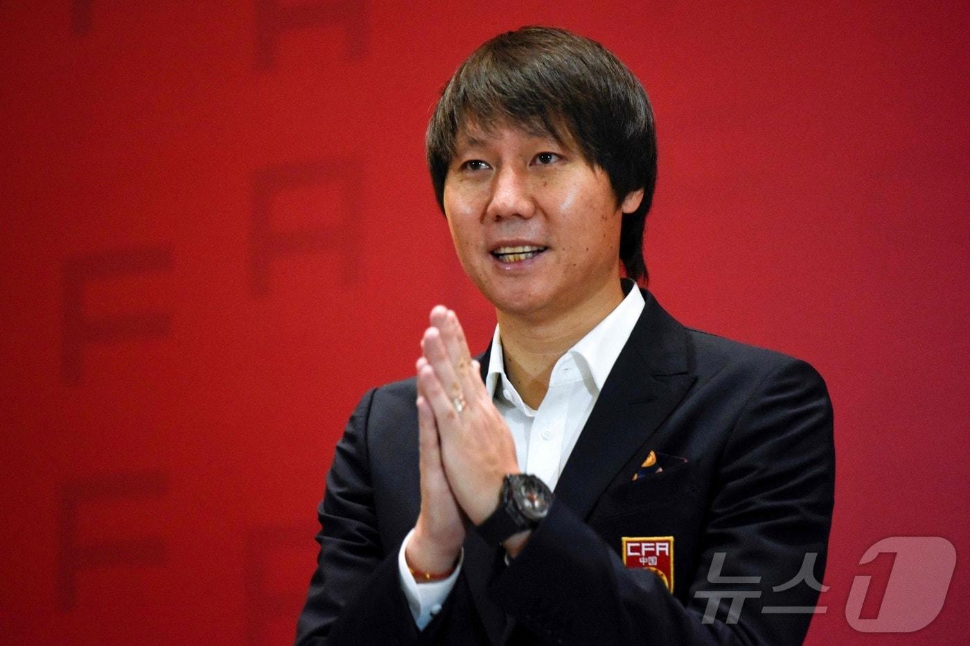 본문 이미지 - 리톄 전 중국 축구 국가대표팀 감독.  ⓒ AFP=뉴스1