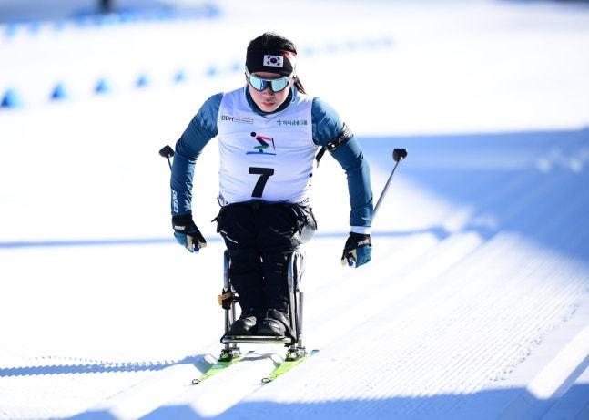본문 이미지 - 장애인 노르딕스키 간판 김윤지. (대한장애인체육회 제공)