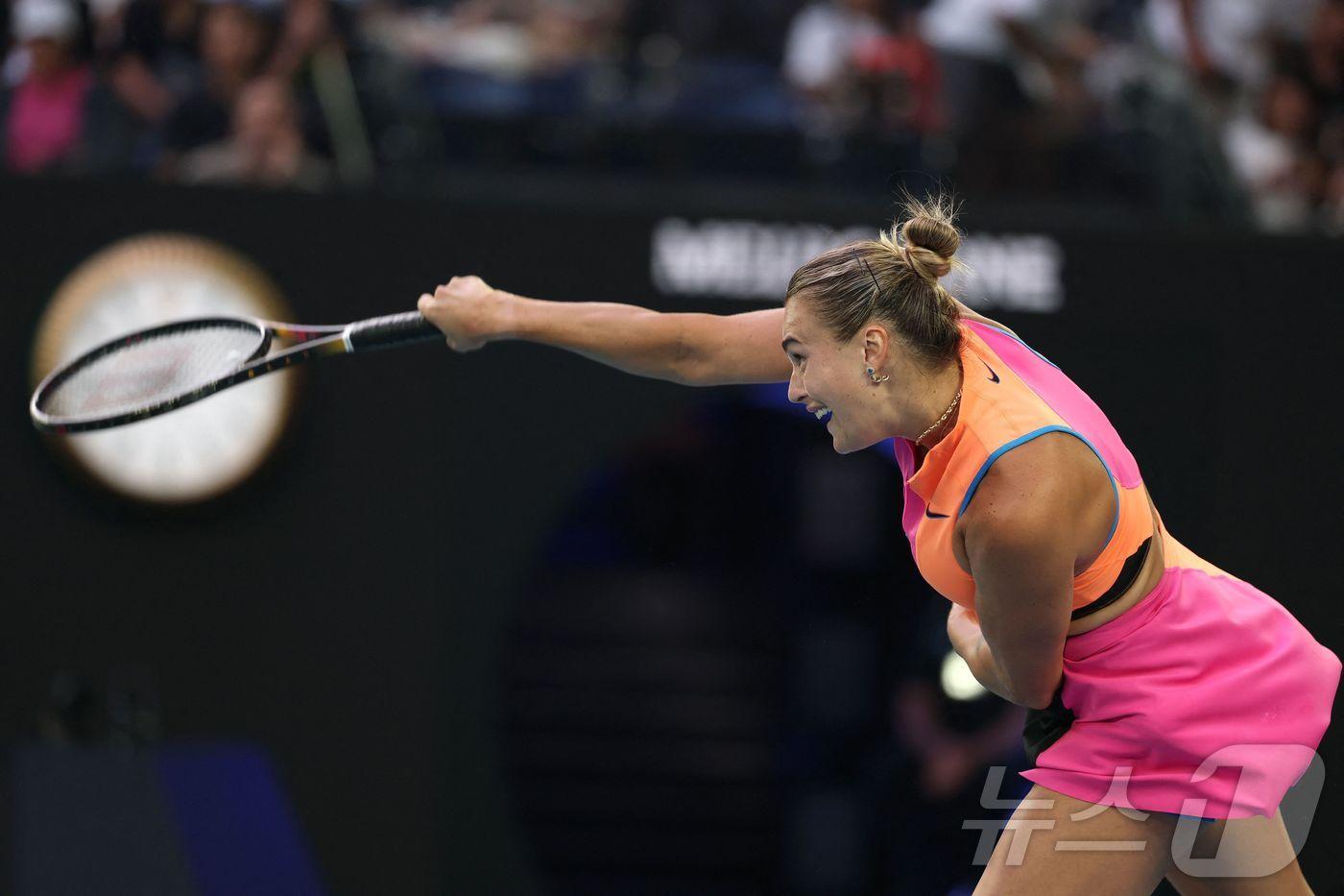 본문 이미지 - 아리나 사발렌카(벨라루스). ⓒ AFP=뉴스1