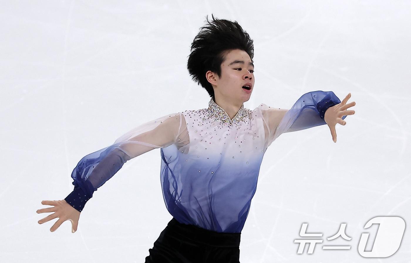 본문 이미지 - 피겨스케이팅 선수 서민규. 2026.1.3 ⓒ 뉴스1 김성진 기자