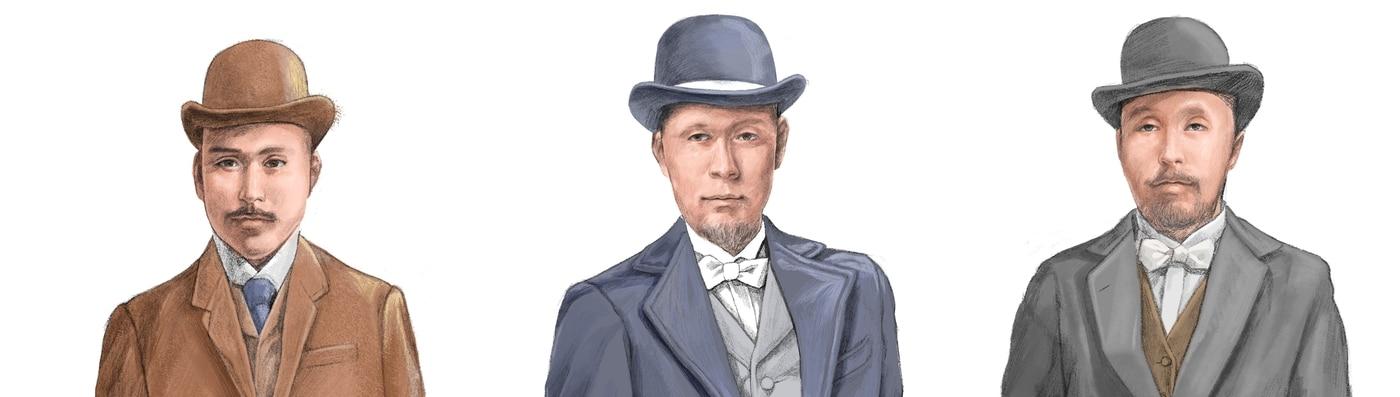 본문 이미지 - 2026년 2월의 독립운동가로 선정된 오기호, 이기, 홍필주 선생.(국가보훈부 제공)