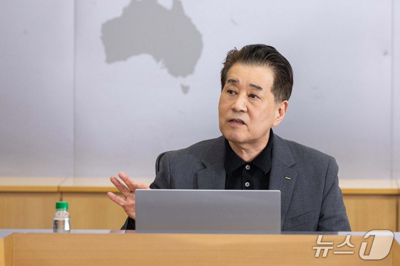 본문 이미지 - 장인화 포스코그룹 회장(포스코그룹 제공)