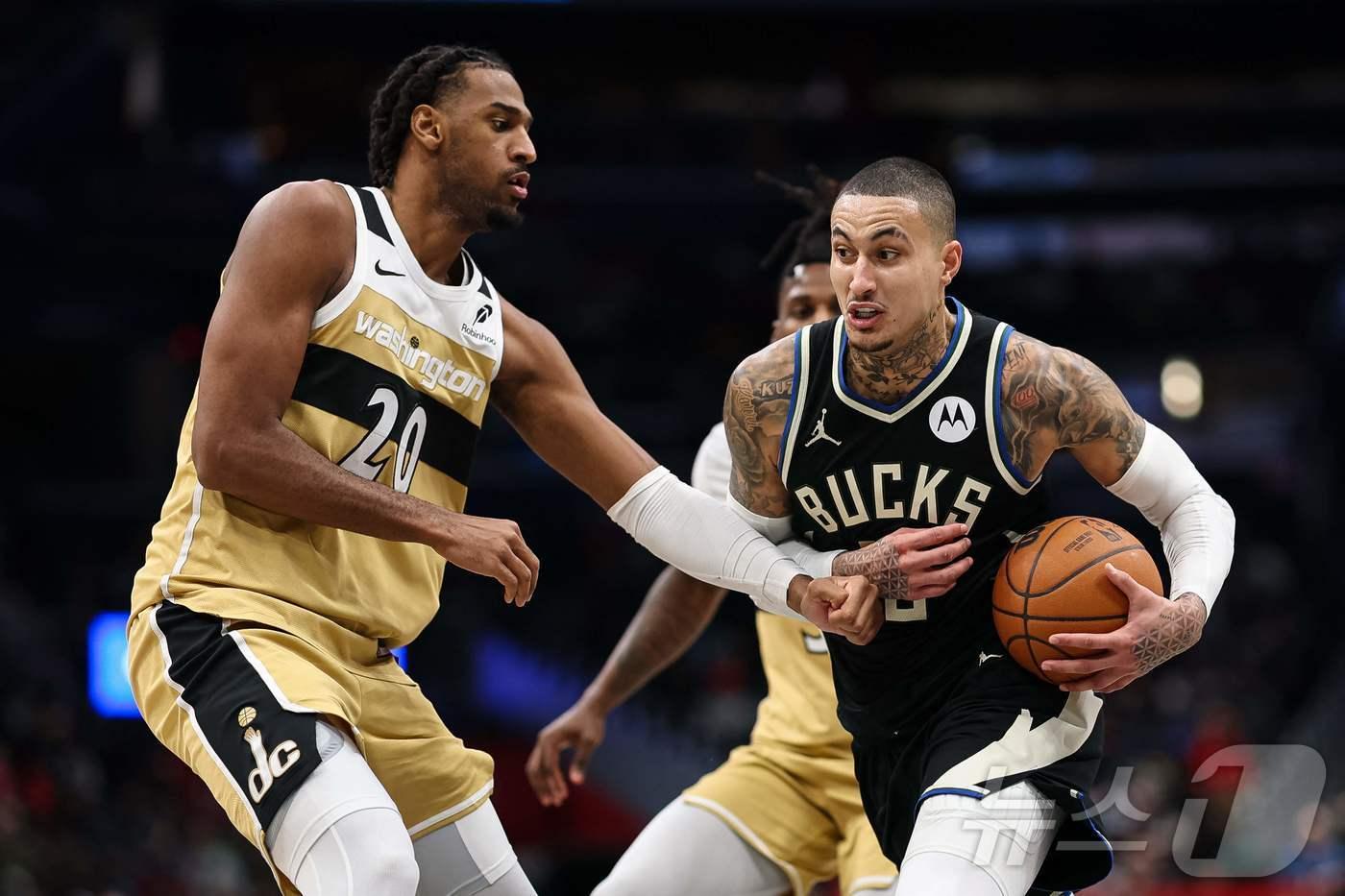 본문 이미지 - NBA 밀워키가 꼴찌 워싱턴에 패했다. ⓒ AFP=뉴스1