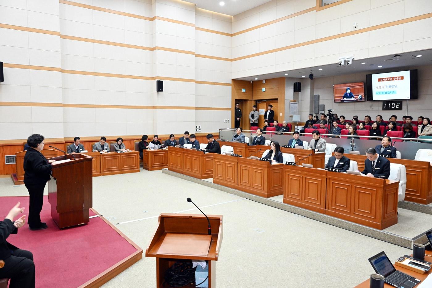 본문 이미지 - 보령시의회 272회 임시회 폐회 모습.(보령시의회 제공. 재판매 및 DB금지)/뉴스1