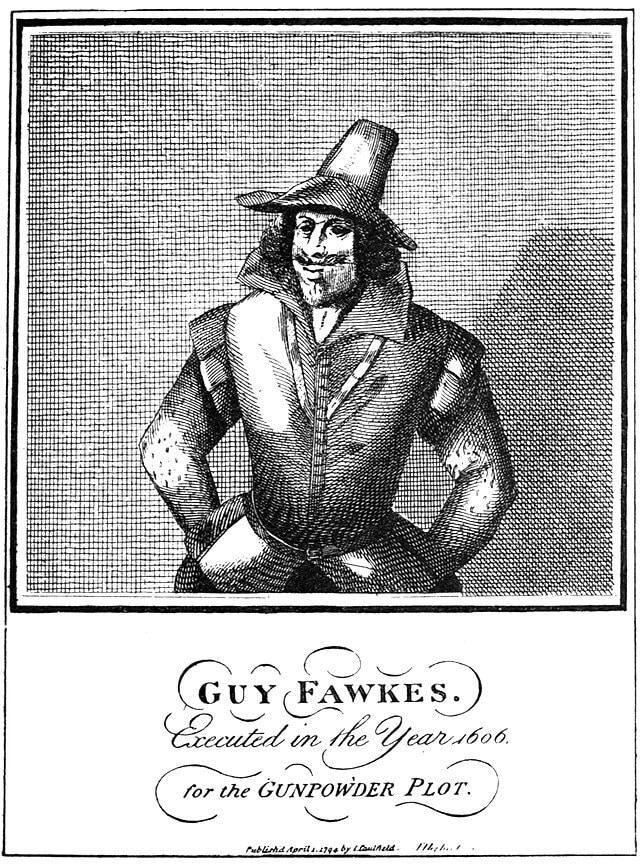 본문 이미지 - 가이 포크스 (출처: Philip Sidney, 1901, Public domain, via Wikimedia Commons)