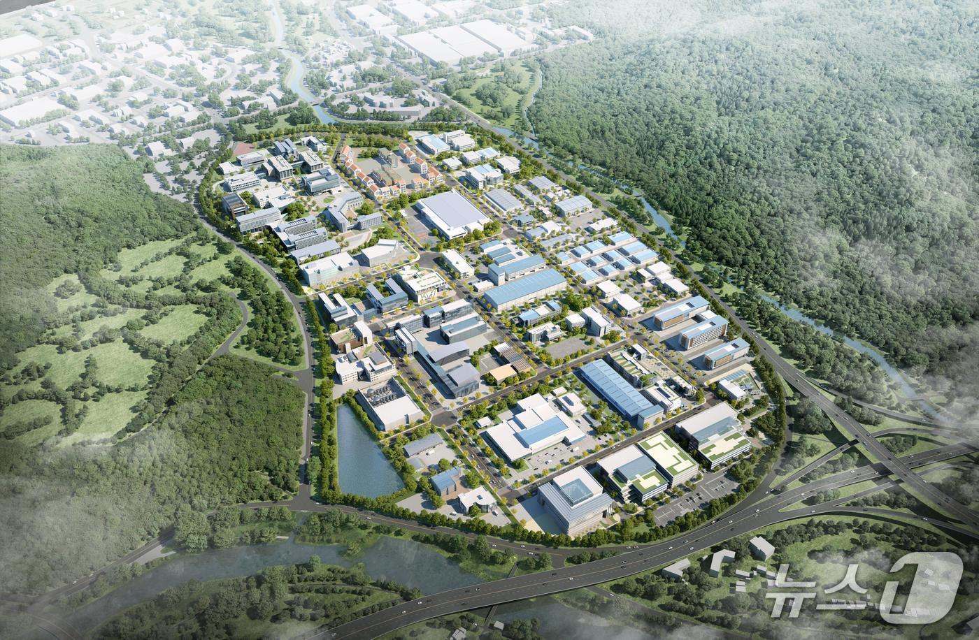본문 이미지 - 제천 4산업단지 조감도.(제천시 제공, 재판매 및 DB금지)/뉴스1 