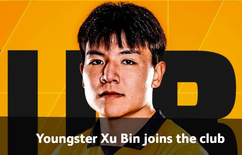 본문 이미지 - 쉬빈이 울버햄튼으로 이적했다.(울버햄튼 홈페이지 캡처) 