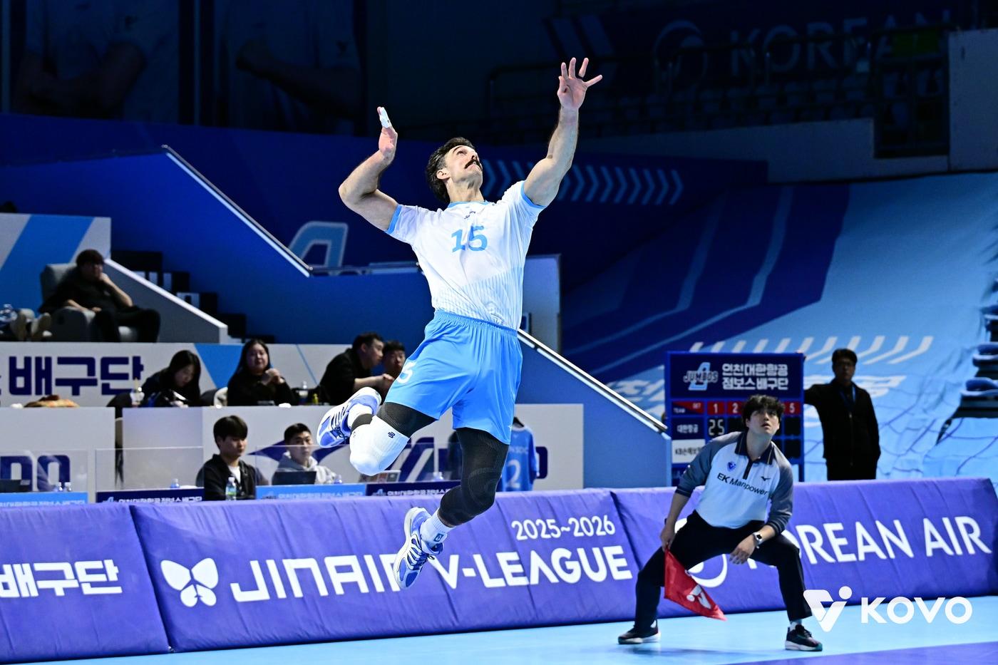 본문 이미지 - 대한항공의 러셀(KOVO제공) 