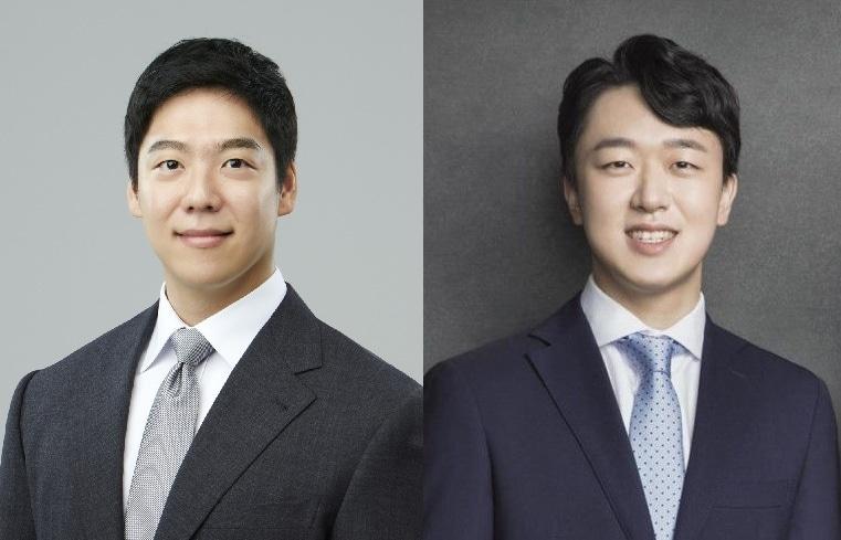 본문 이미지 - (왼쪽)담서원 오리온그룹 부사장, 신상열 농심 부사장.(각 사 제공)