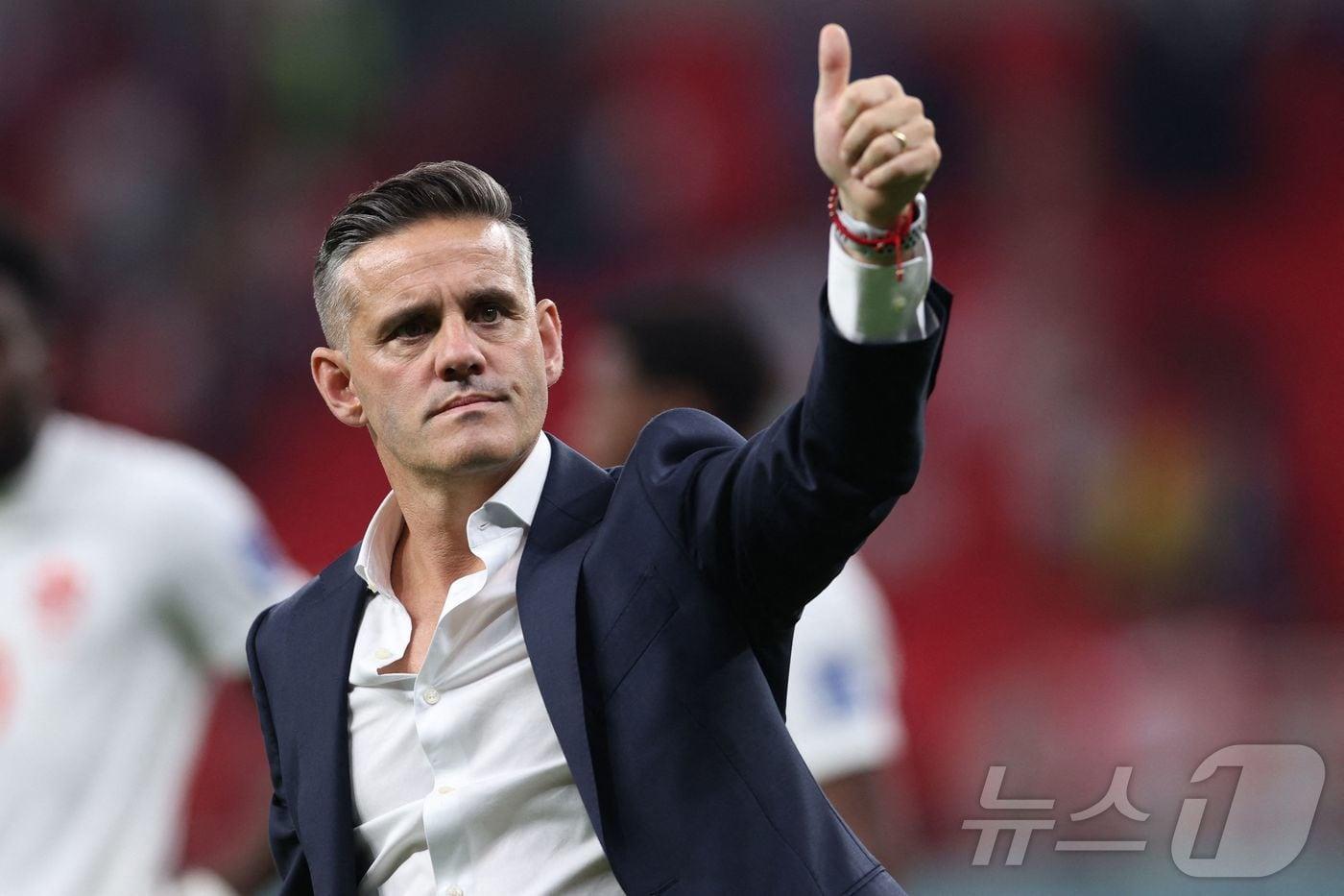 존 허드먼 감독. ⓒ AFP=뉴스1