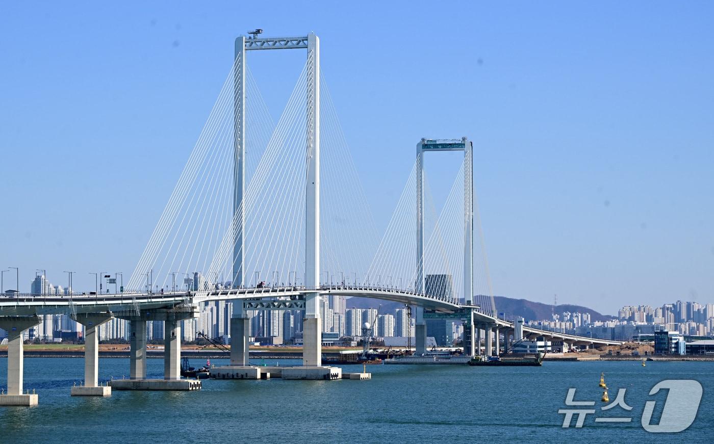 제3연륙교 모습.(인천시 제공. 재배포 및 DB금지)2025.1.4/뉴스1