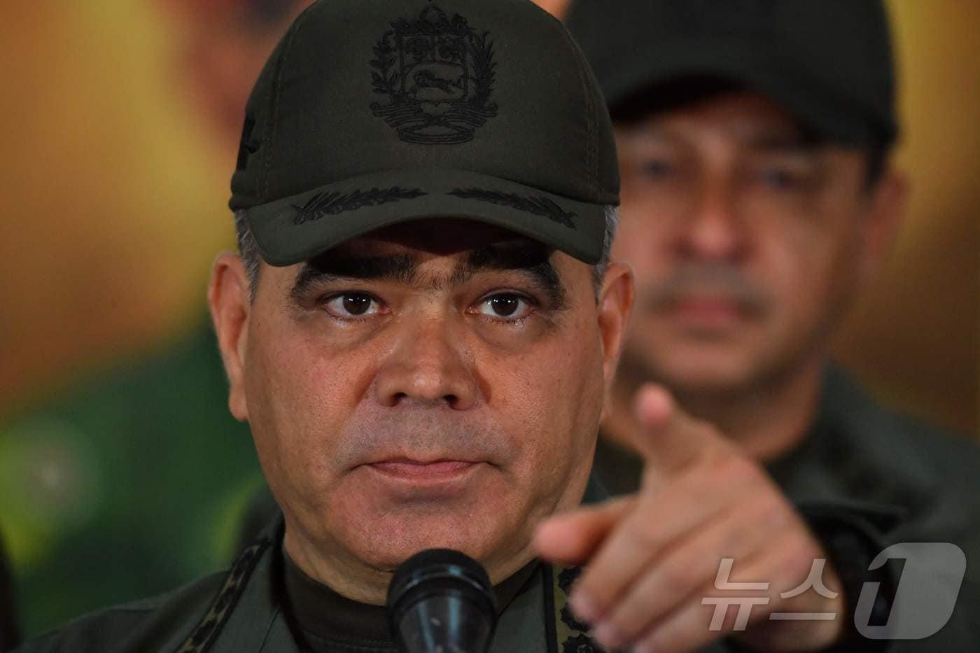 블라디미르 파드리노 베네수엘라 국방장관 ⓒ AFP=뉴스1 ⓒ News1 류정민 특파원