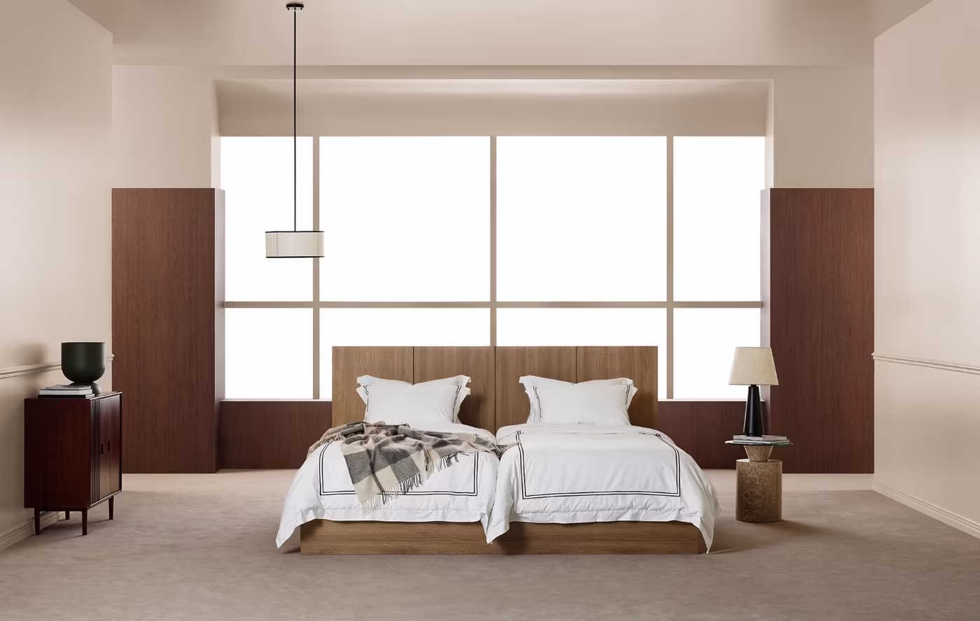 트윈슈퍼싱글(TSS) 사이즈 전용 프레임 '하우티'(Hawti) (시몬스 제공)