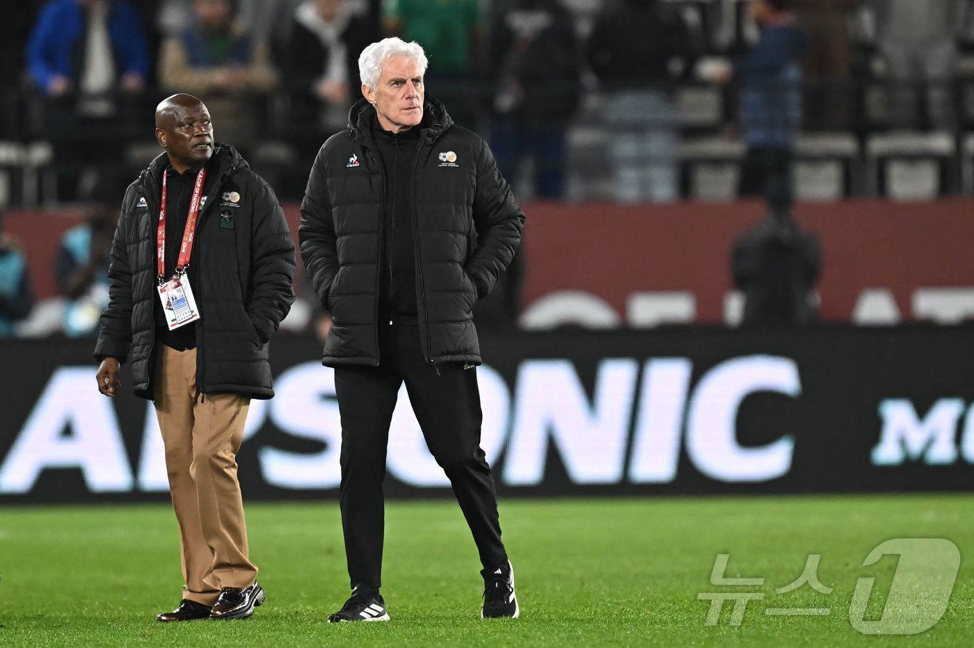 남아프리카공화국 사령탑 위고 브로스 감독. ⓒ AFP=뉴스1