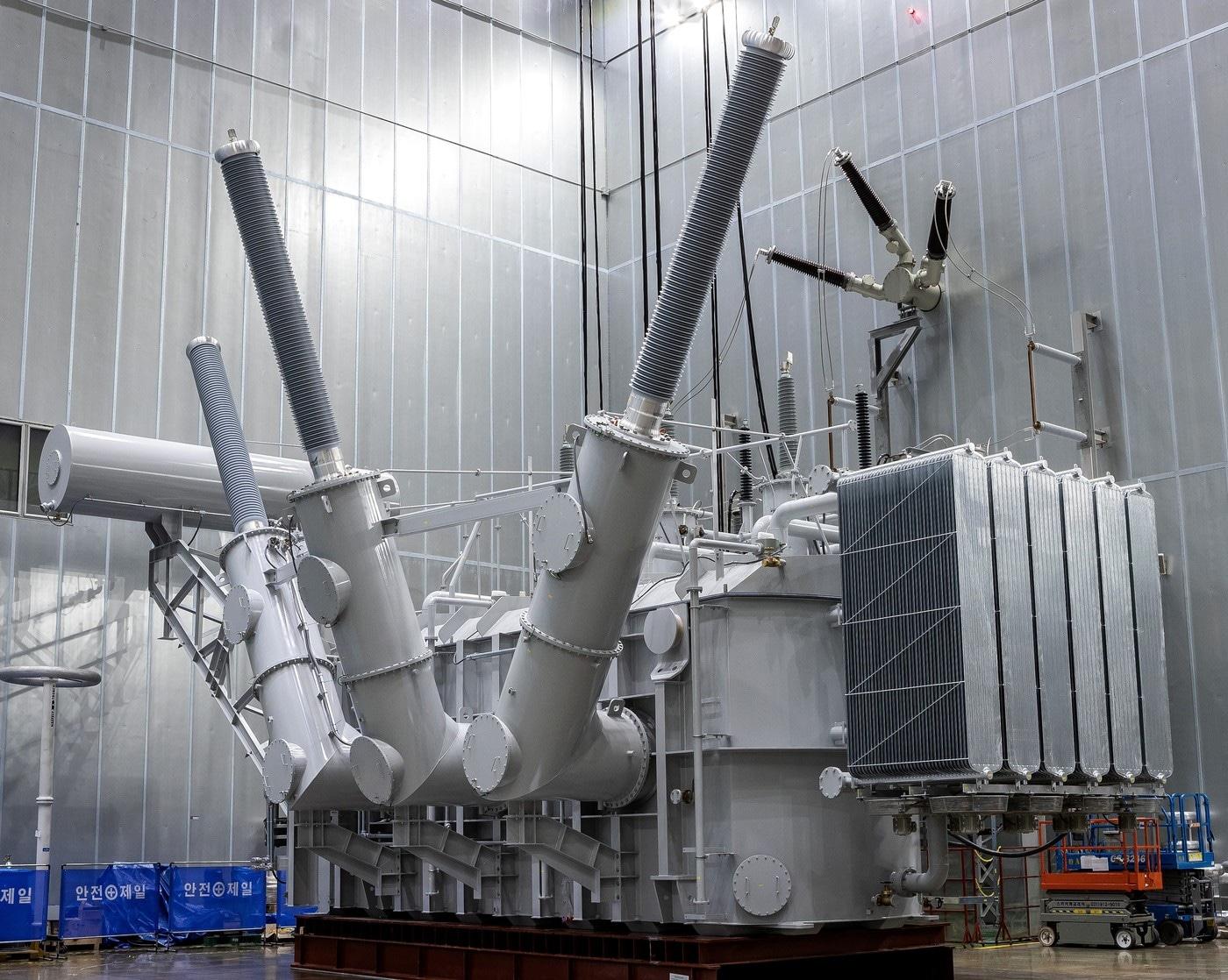 본문 이미지 - 일진전기 500kV급 변압기(일진전기 제공). ⓒ 뉴스1