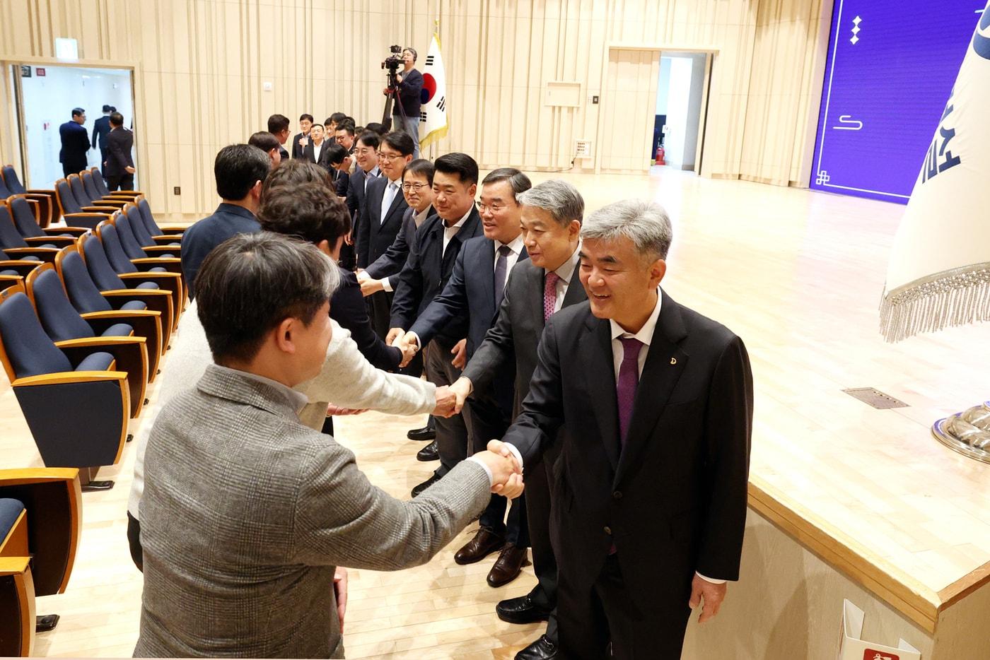 대우건설 2026년 시무식 모습.(대우건설 제공)뉴스1ⓒ news1