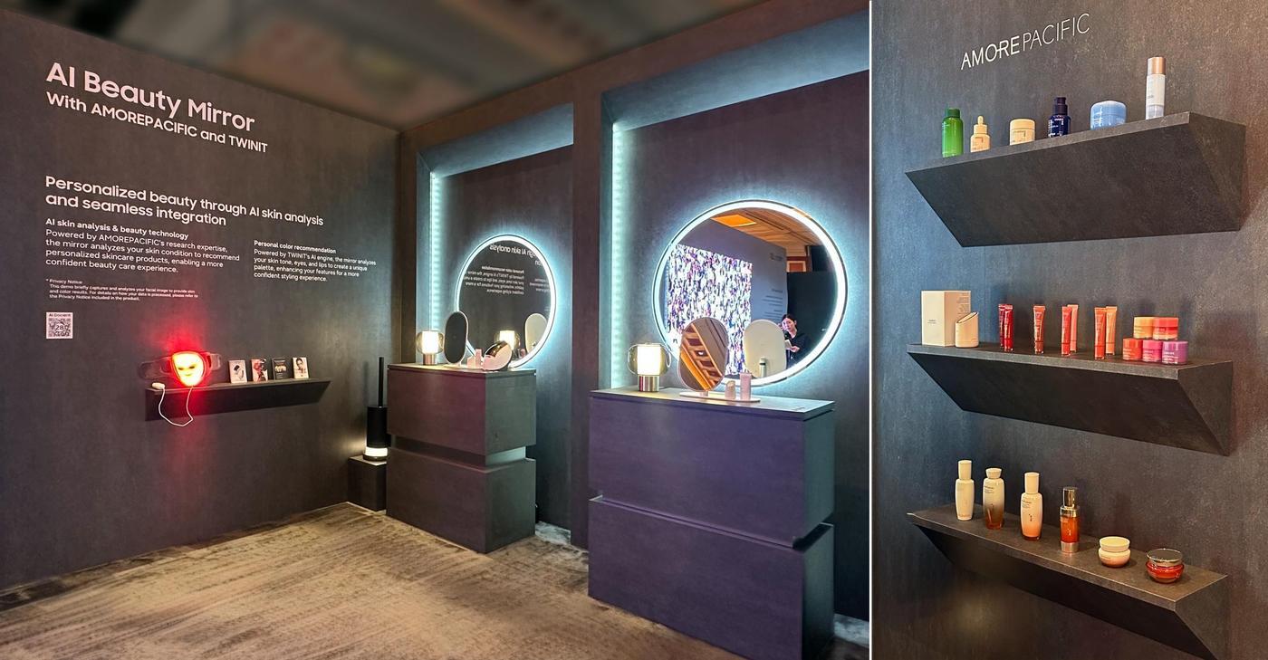 CES 2026 현장(아모레퍼시픽 제공)