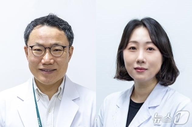 본문 이미지 - (왼쪽)강경호·김혜지 암센터 외과 교수(이대서울병원 제공) 2026.1.5/뉴스1