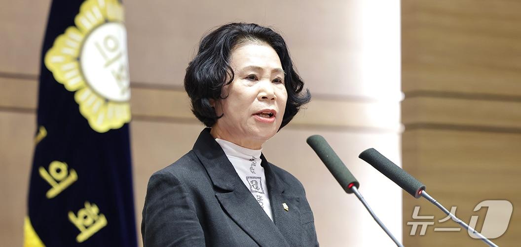 본문 이미지 - 김행금 천안시의장.