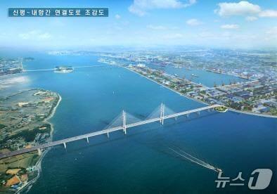 본문 이미지 -  평택·당진항 진입도로(평택해양수산청 제공)