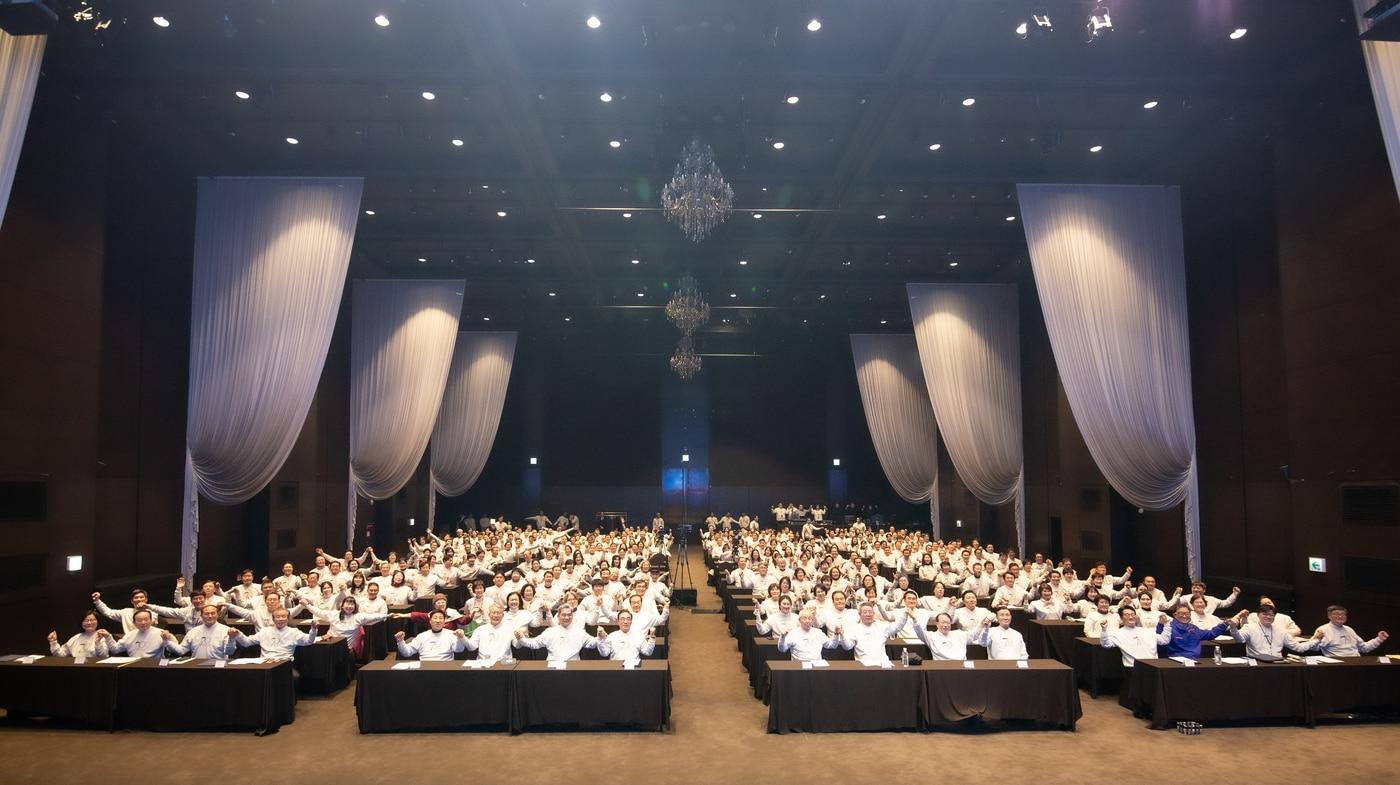 70주년 발대식 전경사진 (극동방송 제공)