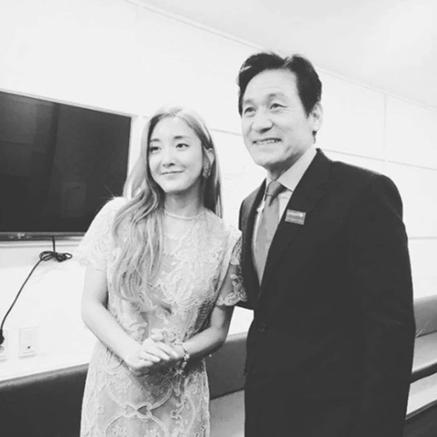 본문 이미지 - 바다와 안성기(바다 SNS)