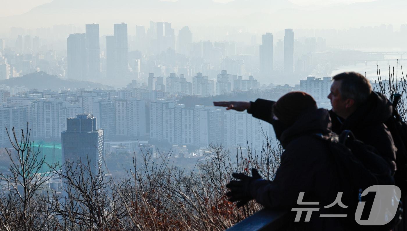 서울 남산에서 바라본 도심 아파트 단지. 2026.1.6/뉴스1 ⓒ News1 안은나 기자