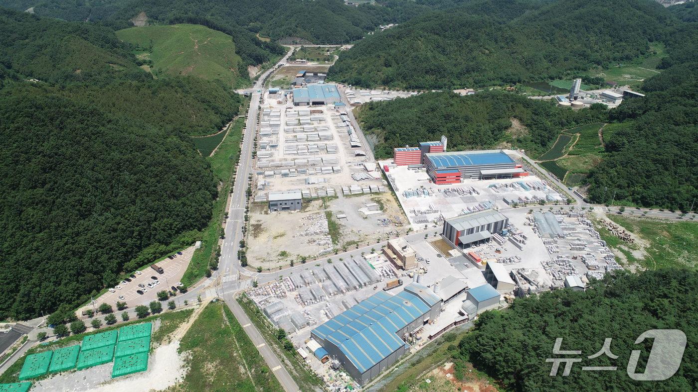 본문 이미지 -  단양일반산업단지 전경.(단양군 제공. 재판매 및 DB금지)/뉴스1 