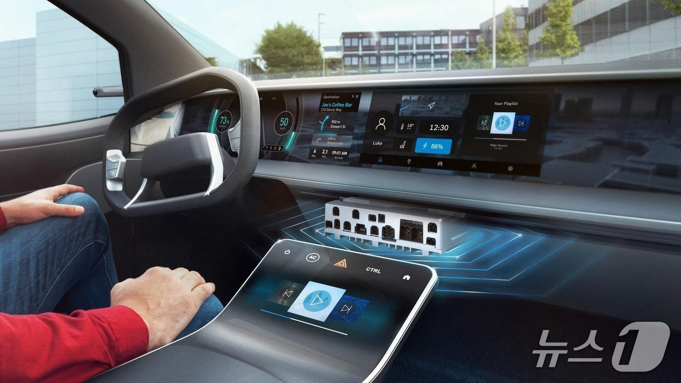  로버트보쉬가 2026 CES에서 선보인 AI 구동 콕핏의 모습.(보쉬 제공)