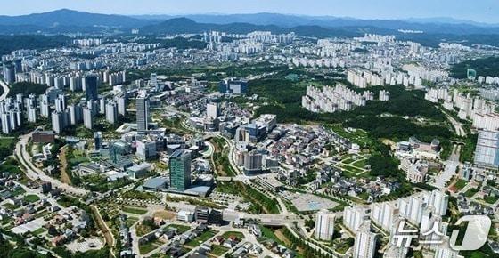 본문 이미지 - 기사 이해를 돕기 위한 강원 영서남부 주요 도시인 원주시에 위치한 강원혁신도시 자료 사진으로, 기사 내용과 직접 관련 없음. (재판매 및 DB금지)/뉴스1