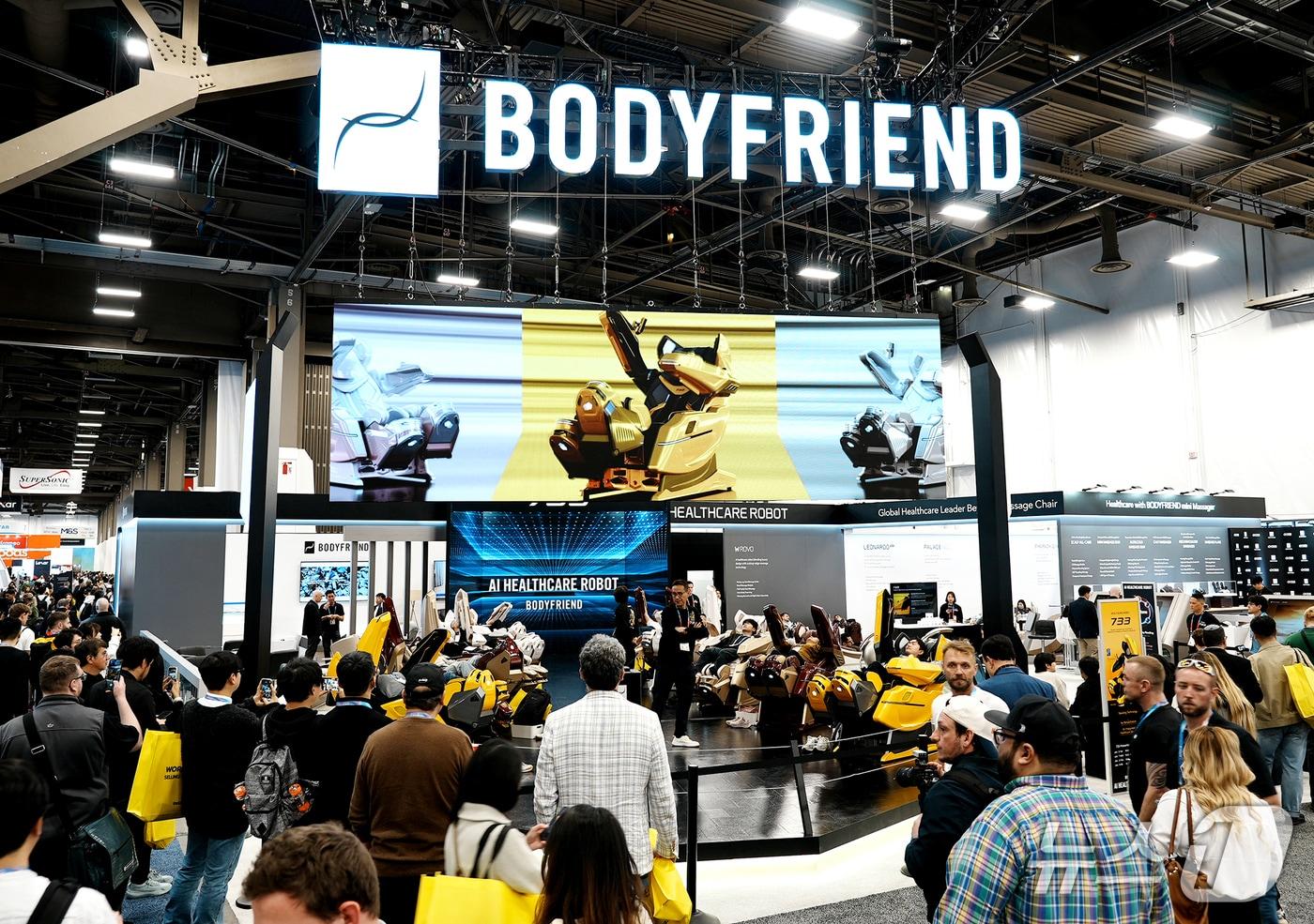 CES 2026 바디프랜드 부스 전경(바디프랜드 제공)
