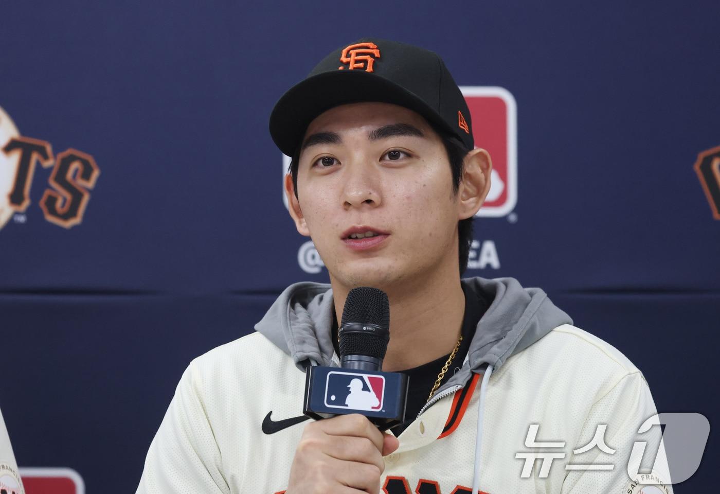 본문 이미지 - 미국 프로야구 메이저리그(MLB) 샌프란시스코 자이언츠 소속 이정후ⓒ 뉴스1 김영운 기자