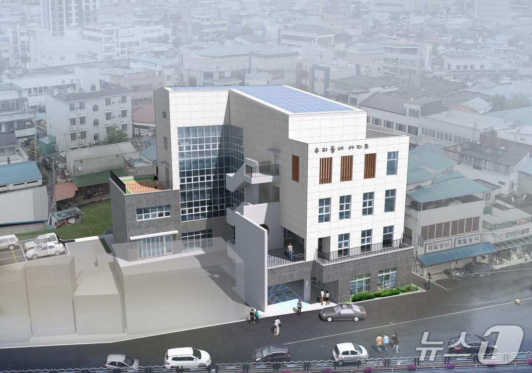 본문 이미지 - 금산읍 우리동네아지트 조감도
