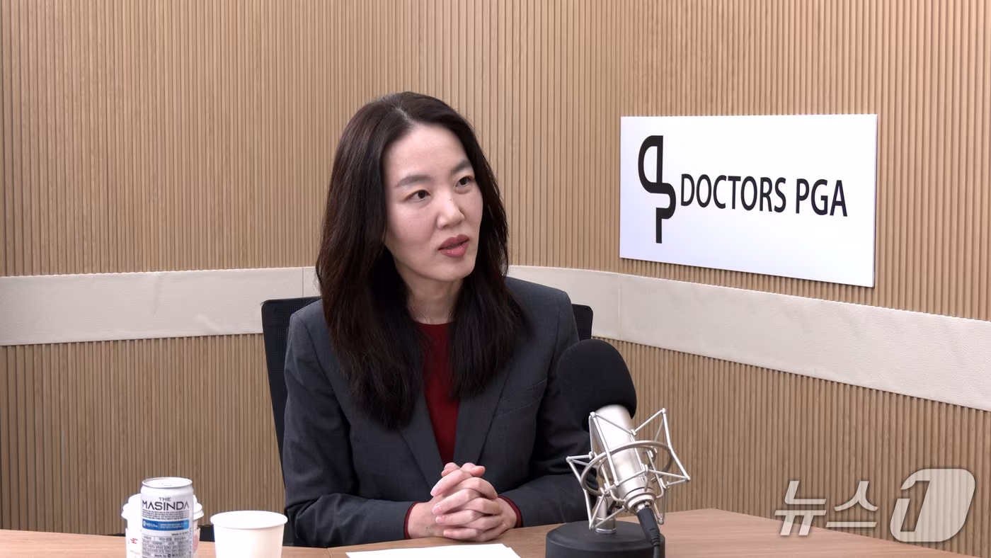 김혜란 국민의힘 강원 춘천갑 당협위원장이 8일 뉴스1TV '팩트앤뷰'에 출연해 질문에 답하고 있다.(뉴스1TV '팩트앤뷰' 캡처)