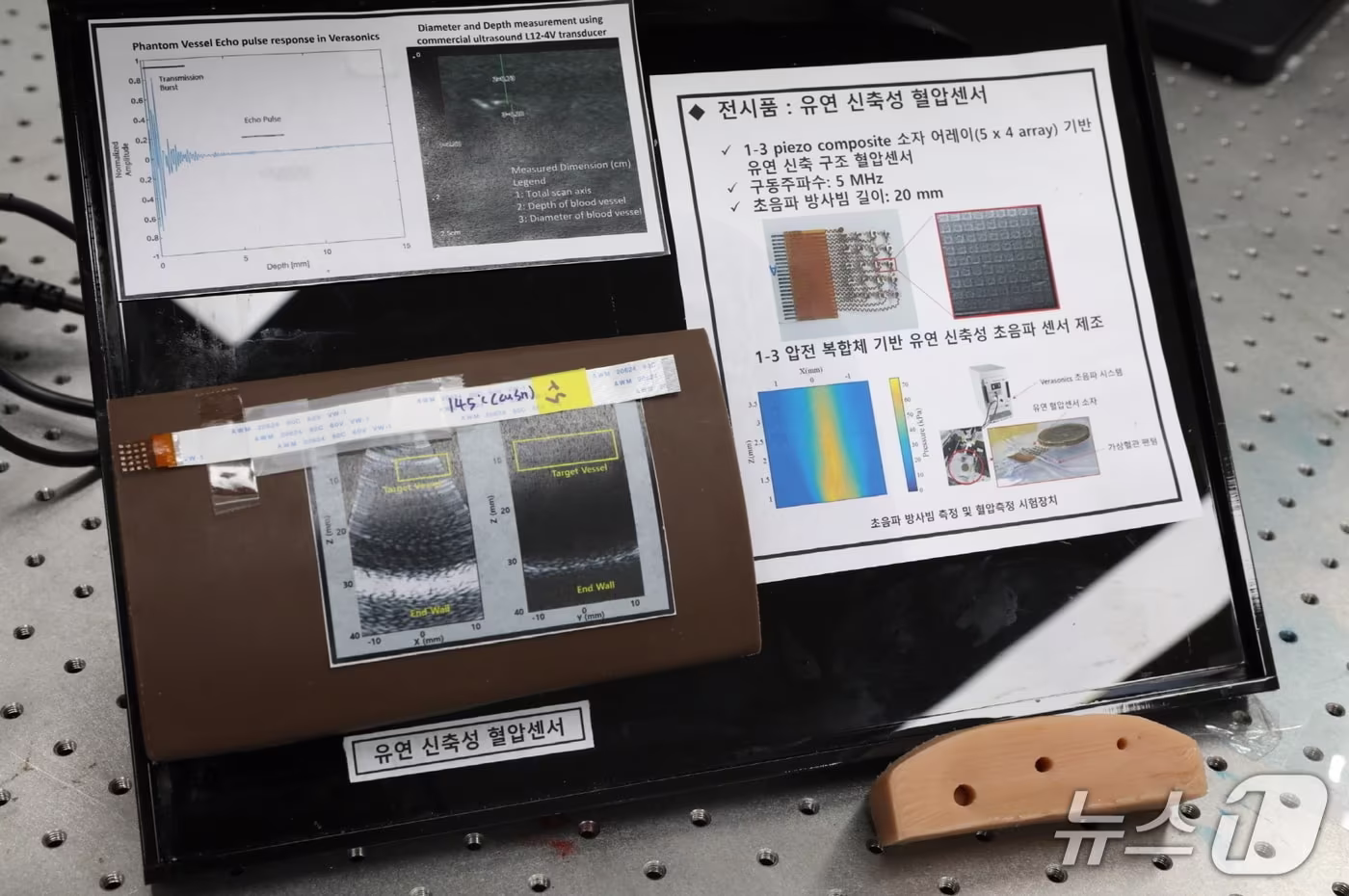 기계연 비침습 혈압센서 및 기술 개요(기계연 제공) /뉴스1