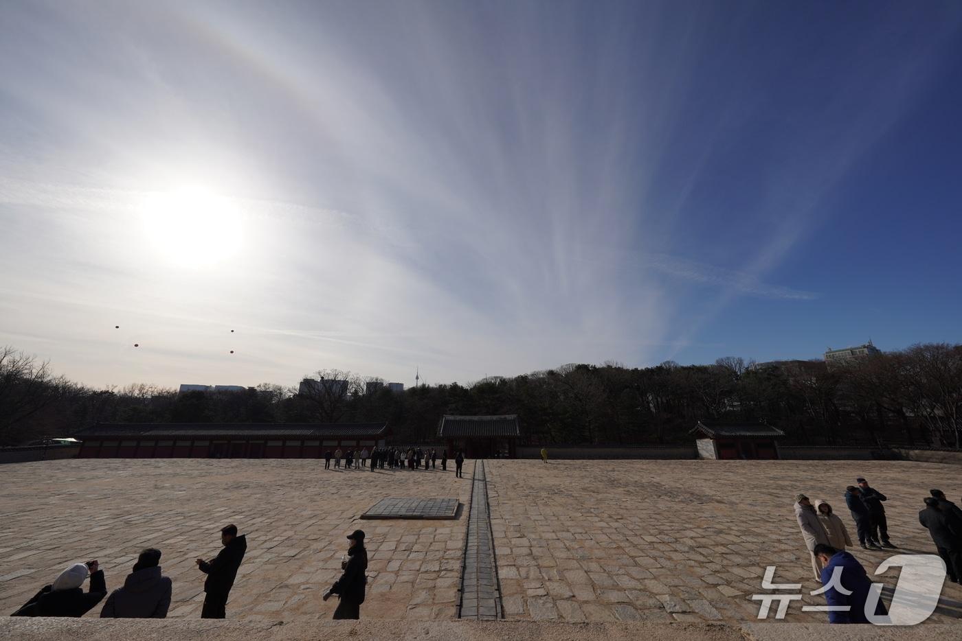 종묘 정전 남측방향 실증촬영 (서울시 제공) 뉴스1 ⓒ News1 