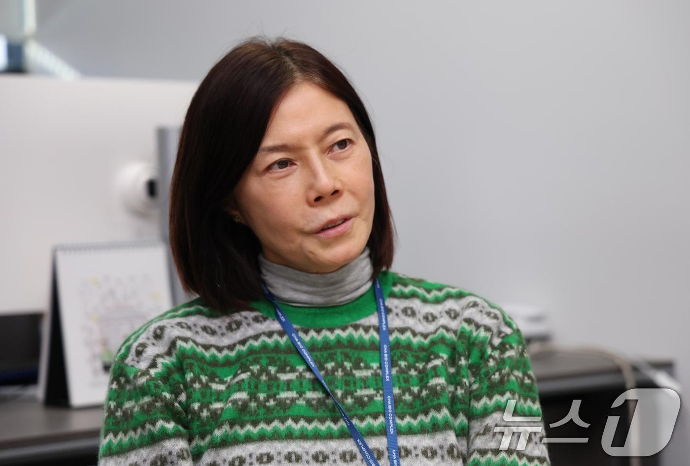 본문 이미지 - 남수연 차바이오텍 R&D 총괄사장. ⓒ 뉴스1 김영운 기자