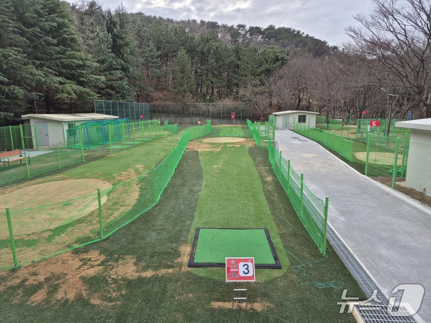 본문 이미지 - 부산 해운대구 반송파크골프장 전경.(해운대구 제공. 재판매 및 DB금지)