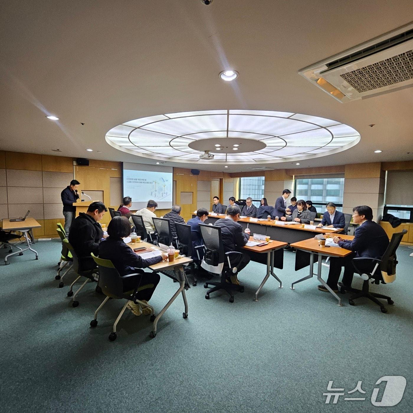 본문 이미지 -  SH, 대한건설협회 서울시회와 연구 보고회 진행 (SH 제공) 뉴스1 ⓒ News1 