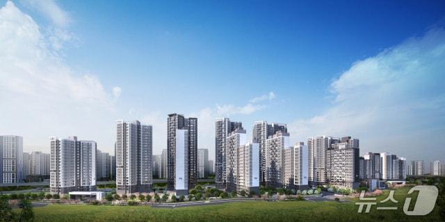 본문 이미지 -  SK에코플랜트 '드파인 연희' 투시도 (SK에코플랜트 제공) 뉴스1 ⓒ News1