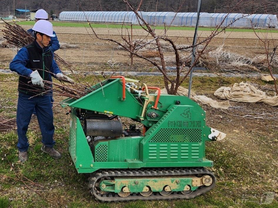 본문 이미지 - 대구 군위군이 오는 12일부터 ‘찾아가는 영농부산물 파쇄지원단’을 운영한다.(군위군 제공. 재판매 및 DB금지) /뉴스1