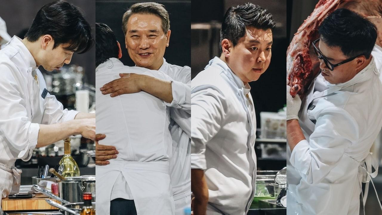 본문 이미지 - '흑백요리사2: 요리 계급 전쟁' 손종원 후덕죽 정호영 임성근(왼쪽부터) / 넷플릭스