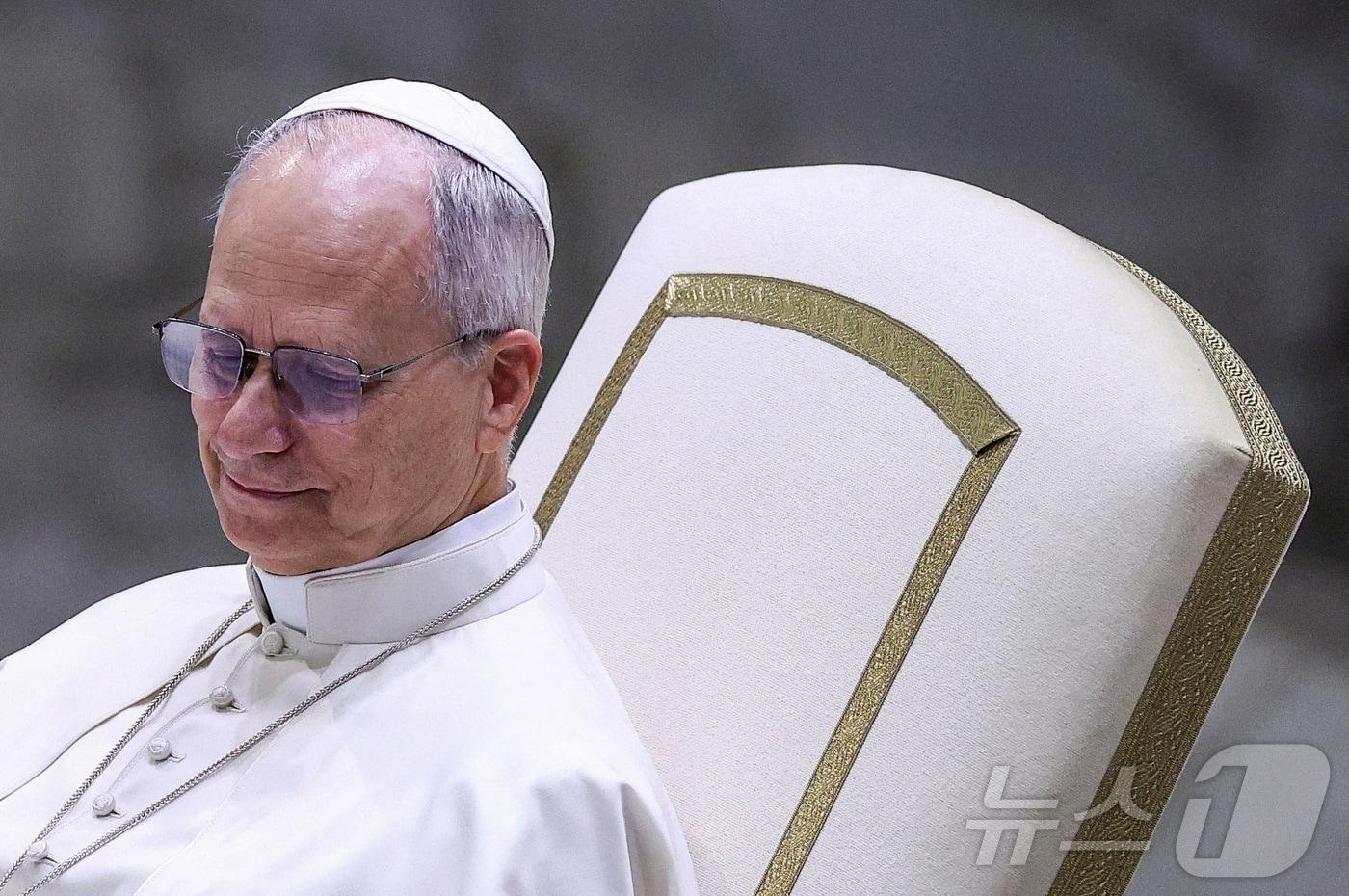  레오 14세 교황. 2026.01.07 ⓒ 로이터=뉴스1 ⓒ News1 김지완 기자