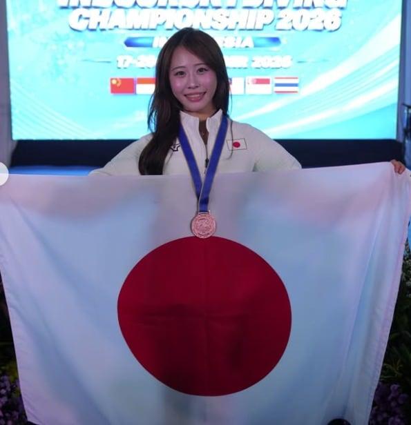 본문 이미지 - 일본 실내스카이다이빙 국가대표 고노 후유키.(인스타그램 갈무리)